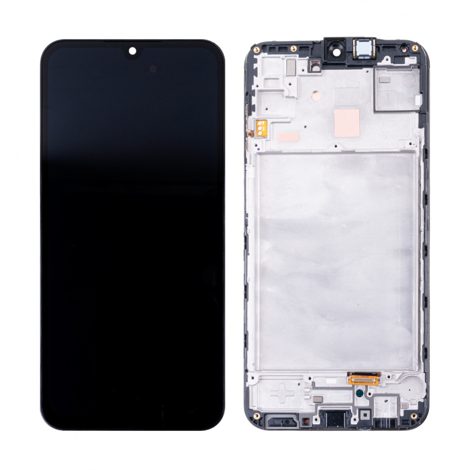 Дисплей с рамкой для Samsung A155F/A156B (A15 4G/5G) Черный Оригинал (SP)