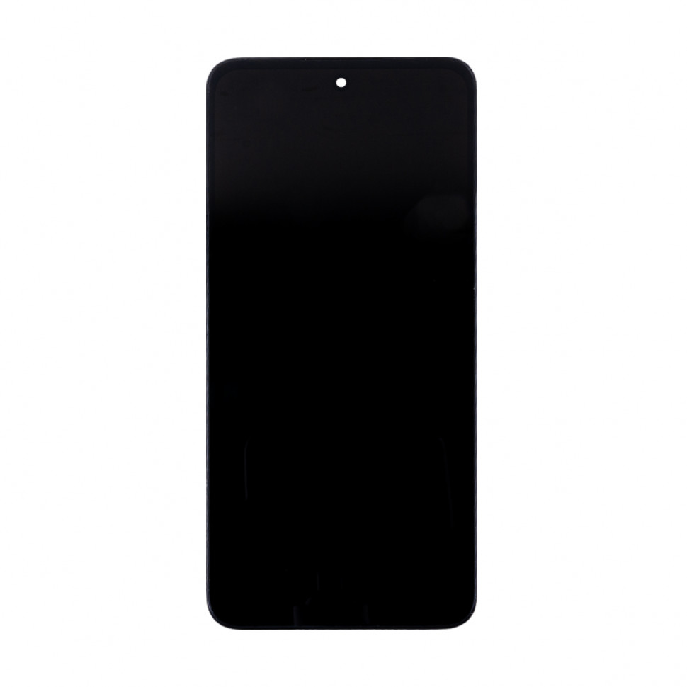 Дисплей с рамкой для Xiaomi Redmi 12 4G Черный Оригинал
