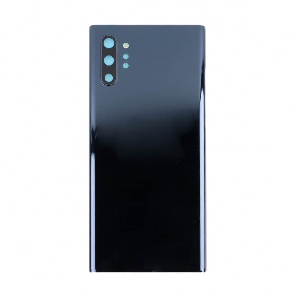 Задняя крышка для Samsung N975F (Note 10+) Черный - Премиум