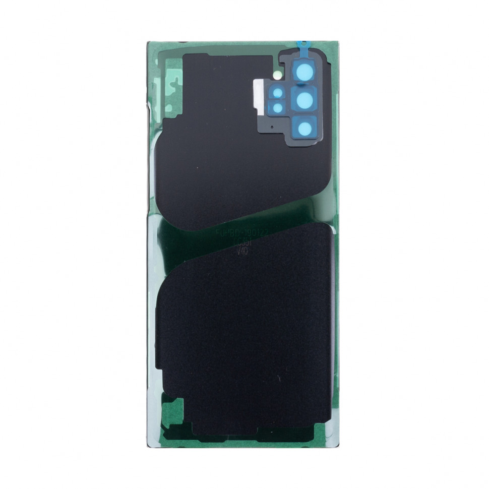 Задняя крышка для Samsung N975F (Note 10+) Черный - Премиум