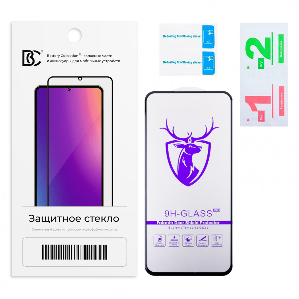 Защитное стекло "Премиум" для Samsung A546E (A54 5G) Черный