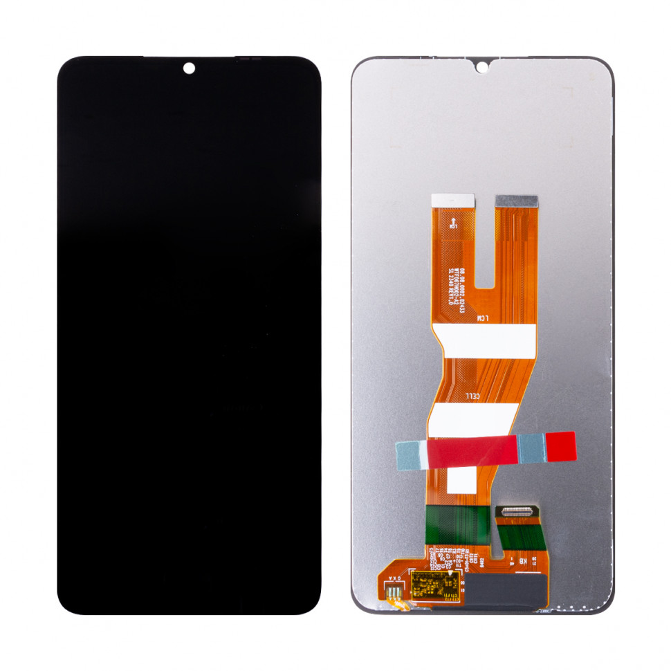 Дисплей для Samsung A055F (A05) с тачскрином Черный Оригинал