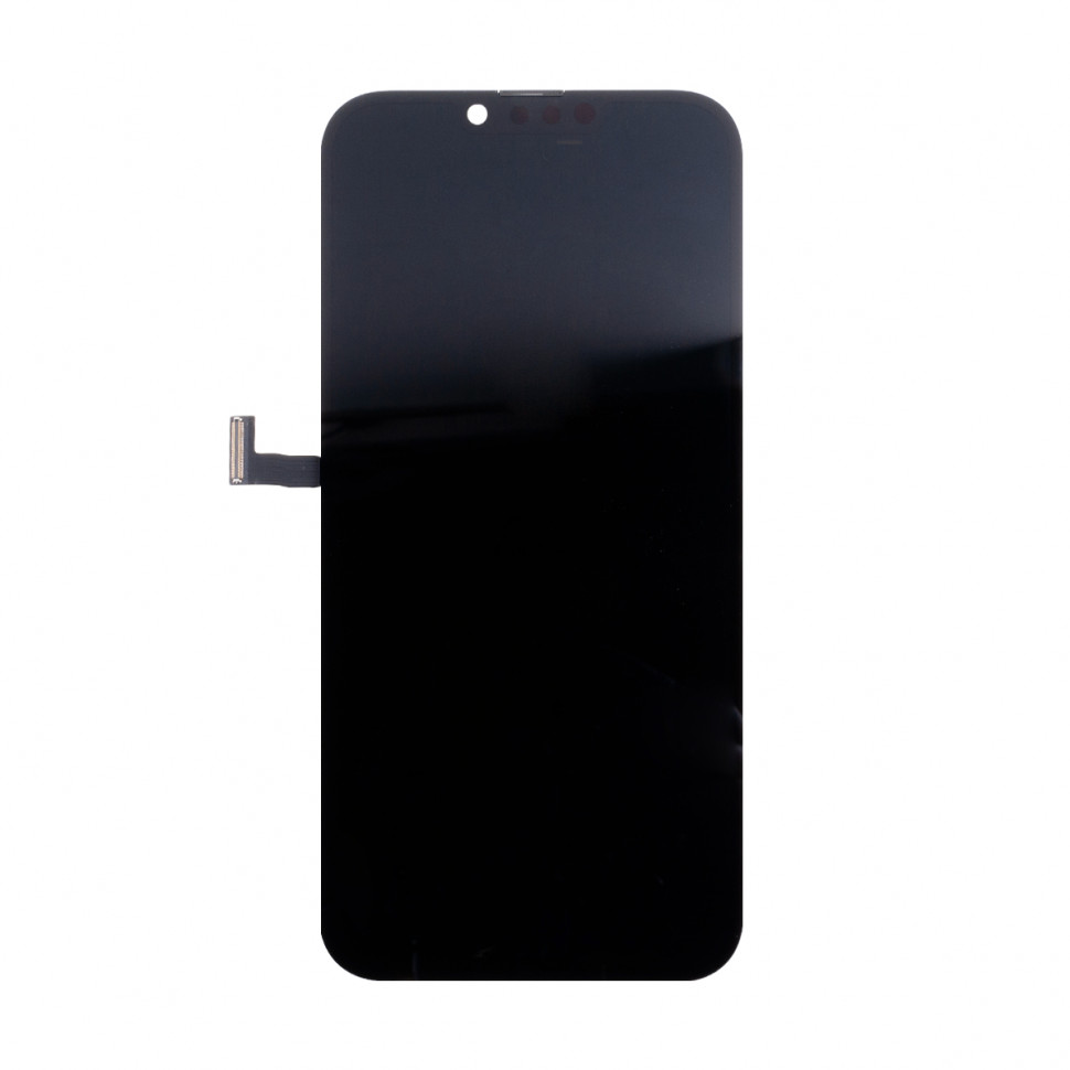 Дисплей для iPhone 13 Pro Max с тачскрином Черный Soft OLED, Full HD, 120 Гц (площадка под IC)