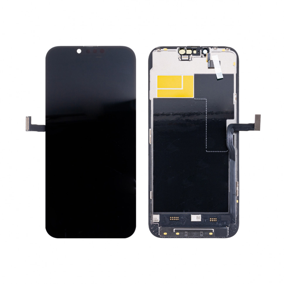Дисплей для iPhone 13 Pro Max с тачскрином Черный Soft OLED, Full HD, 120 Гц (площадка под IC)