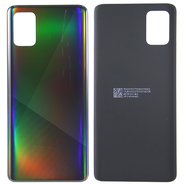 Задняя крышка для Samsung A515F (A51) Черный