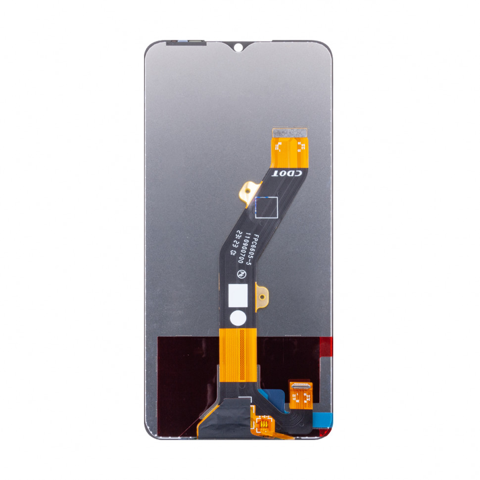 Дисплей для Tecno Spark 10 4G/10C с тачскрином Черный Оригинал