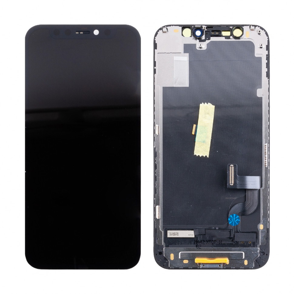 Дисплей для iPhone 12 mini с тачскрином Черный Hard OLED Стандарт