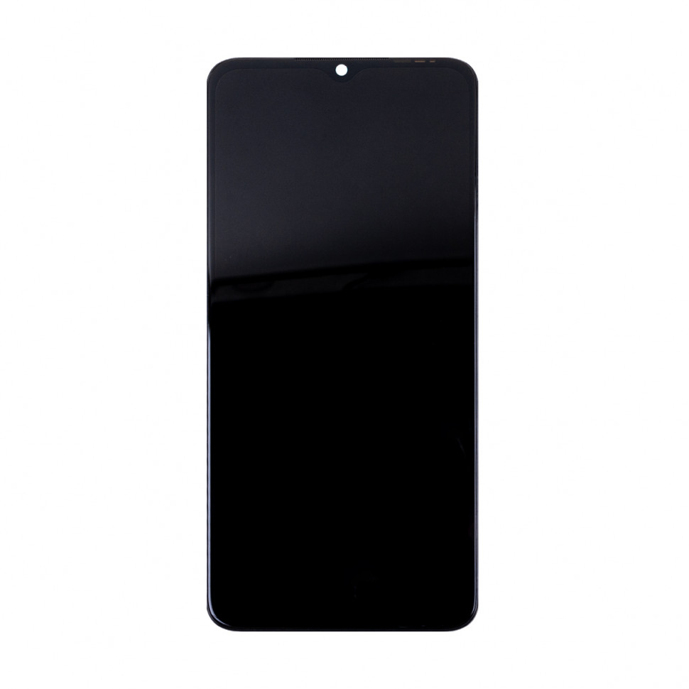 Дисплей с рамкой для Infinix Smart 7 HD Черный Оригинал