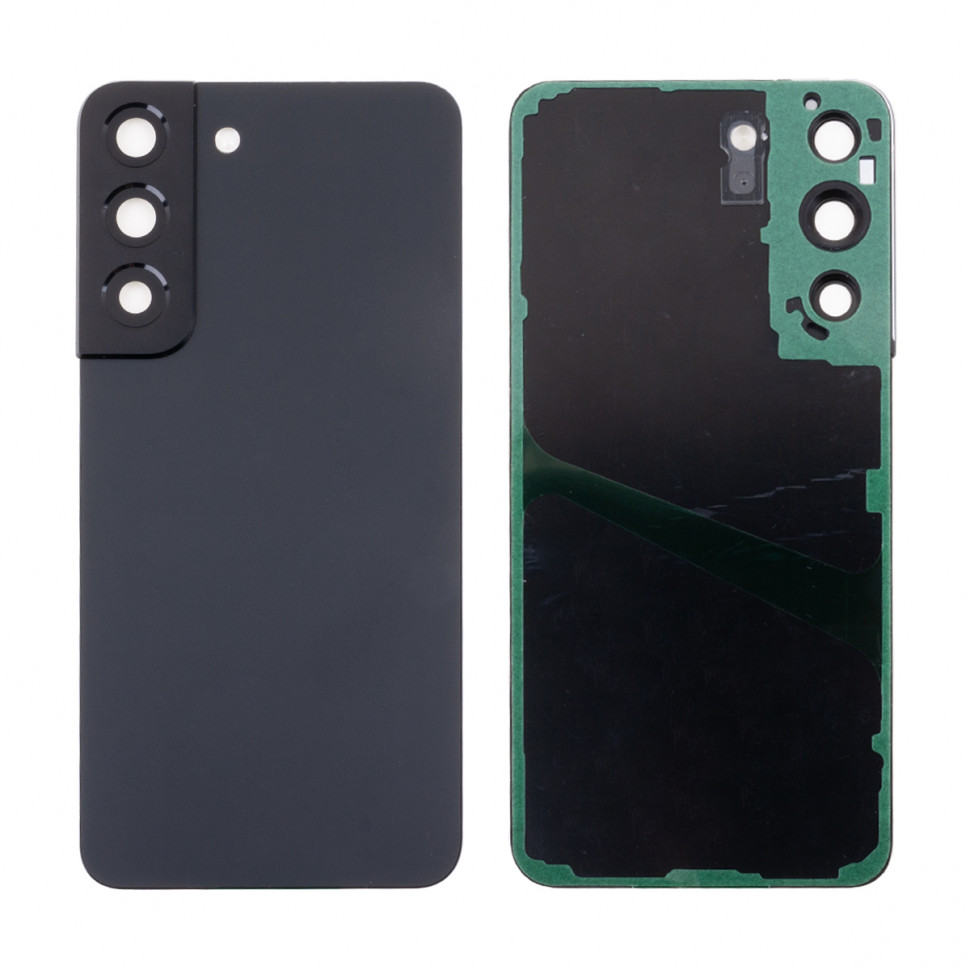 Задняя крышка для Samsung S901B (S22) Черный - Премиум