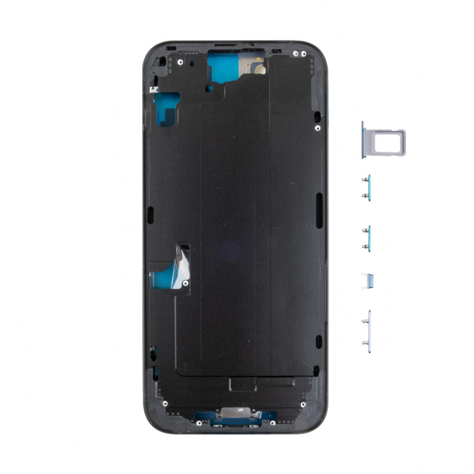 Корпус для iPhone 15 Plus (1 Sim) Черный - Премиум