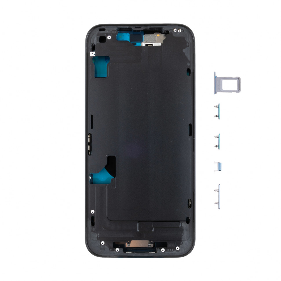 Корпус для iPhone 16e (1 Sim) Черный - Премиум