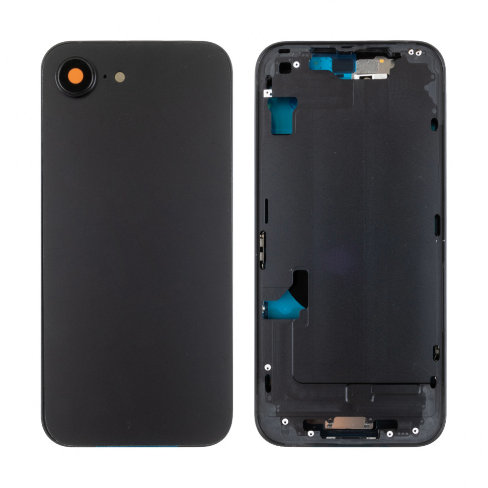 Корпус для iPhone 16e (1 Sim) Черный - Премиум
