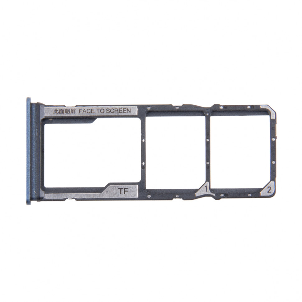 Держатель SIM для Xiaomi Redmi 14C/Poco C75 (2411DRN47C/2410FPCC5G) Синий