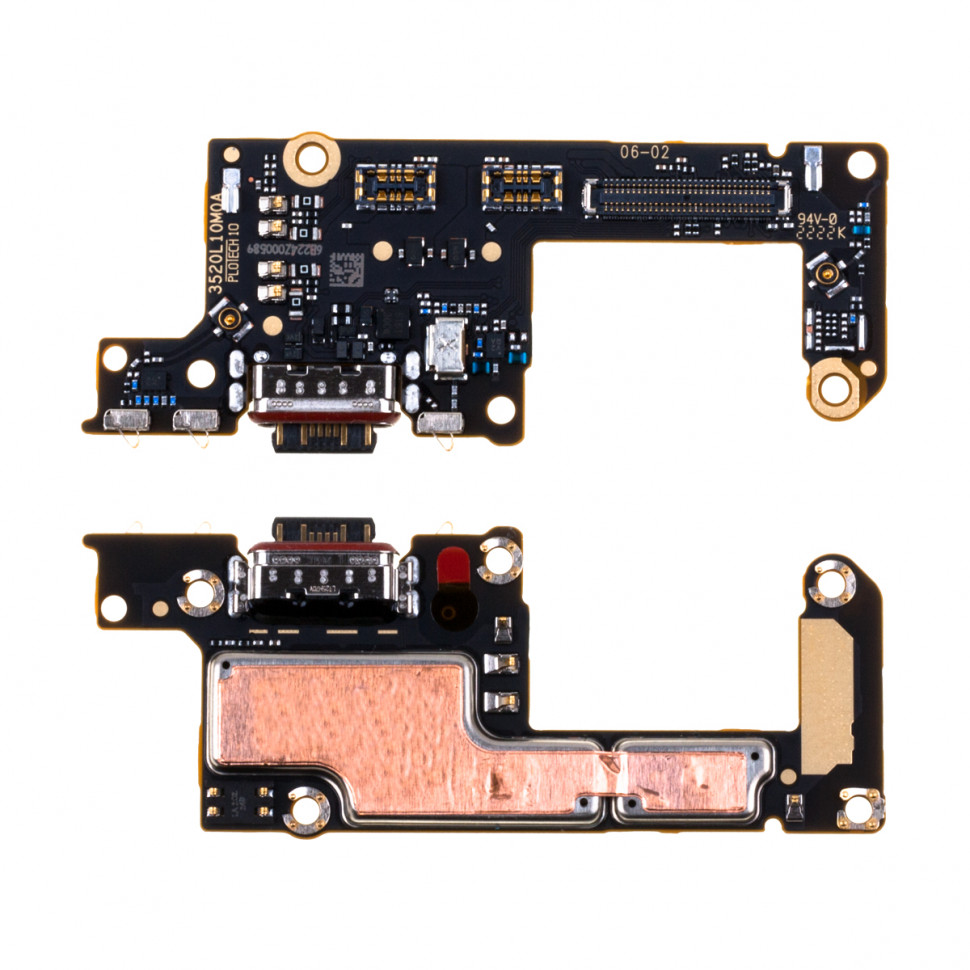 Шлейф для Xiaomi Poco F4 GT плата системный разъем/микрофон