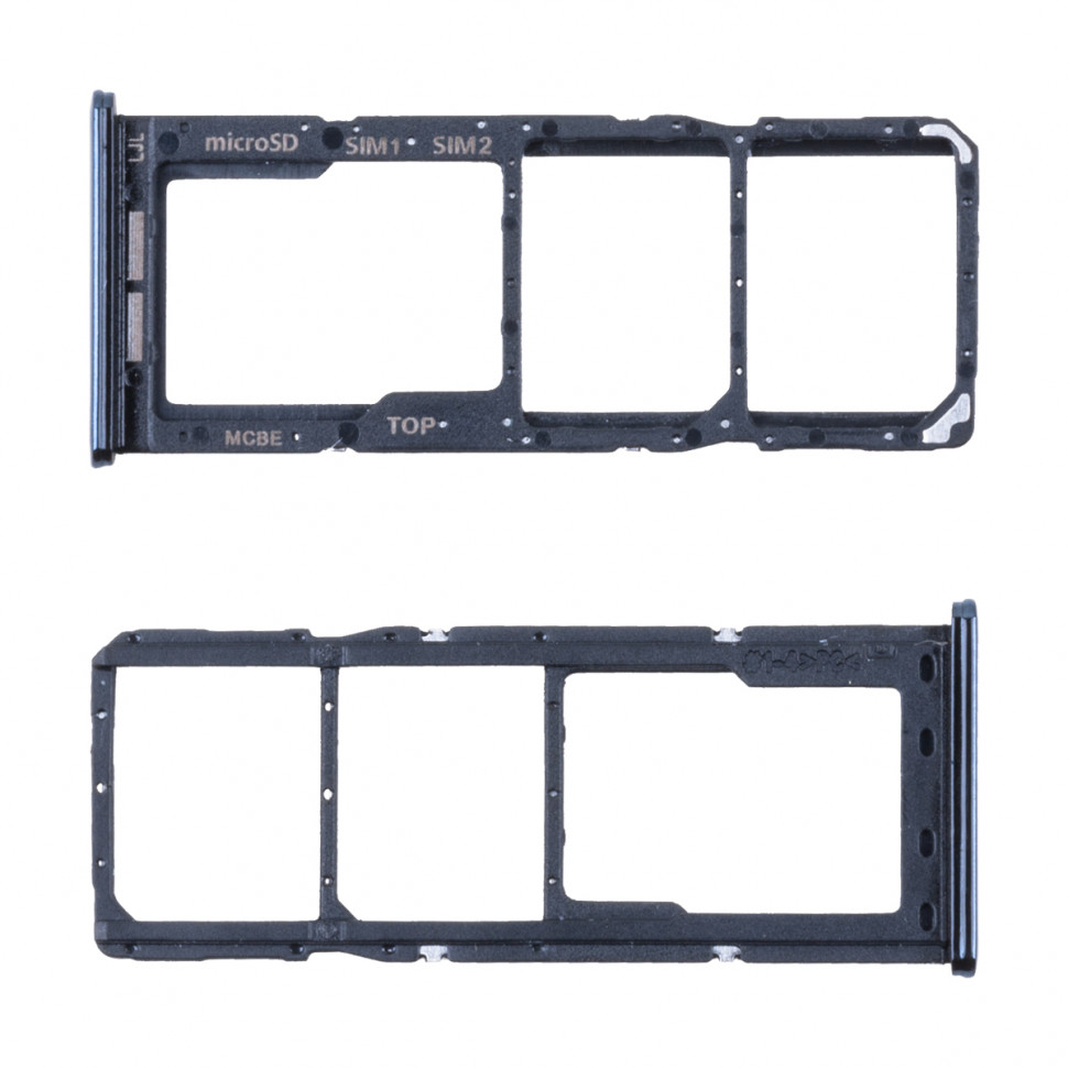 Контейнер SIM для Samsung M325F (M32) Черный