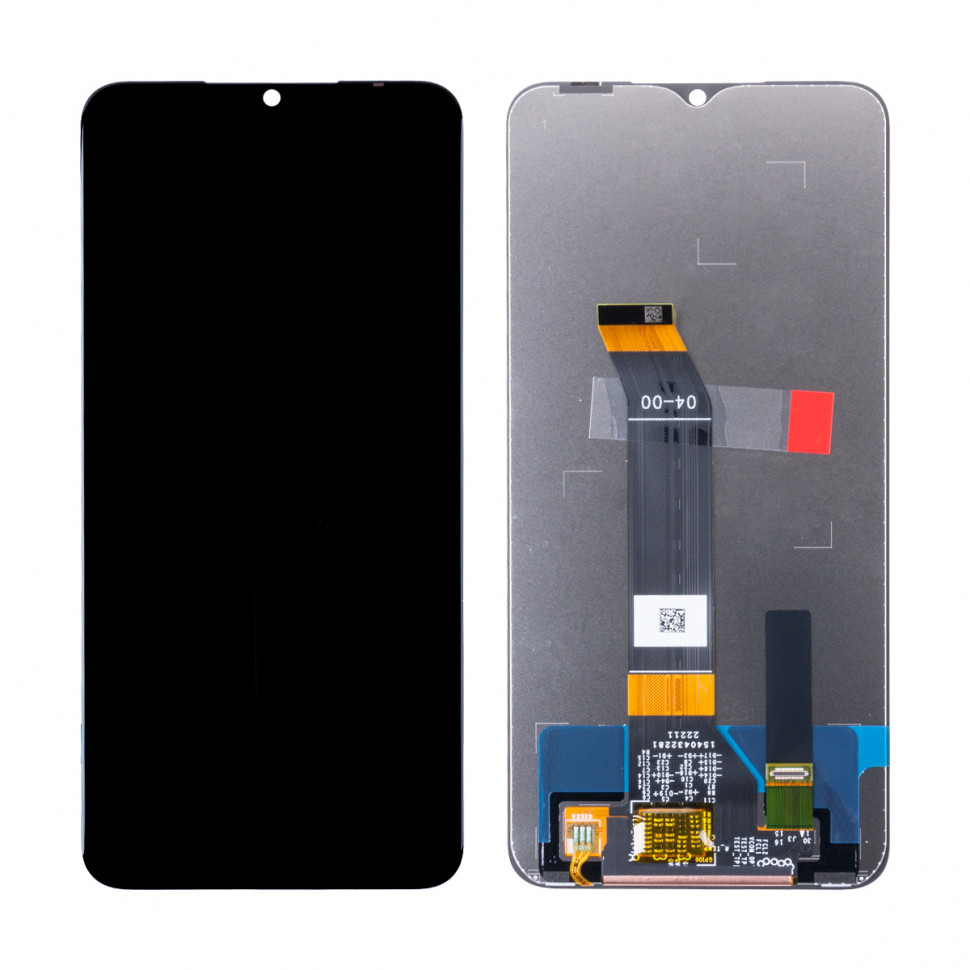 Дисплей для Xiaomi Poco M5 с тачскрином Черный Оригинал