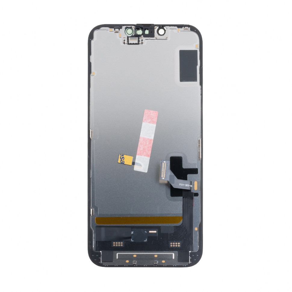 Дисплей для iPhone 14 с тачскрином Черный Soft OLED, Full HD (площадка под IC)