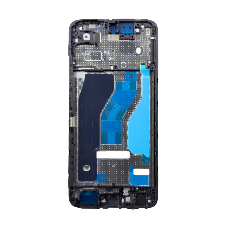 Рамка дисплея для Tecno Spark 40C Черный (возможен дефект ЛКП)