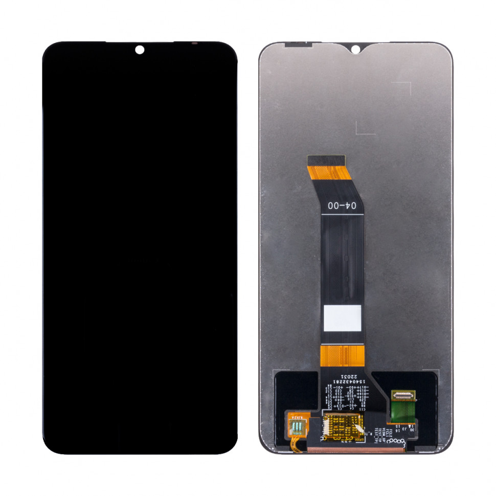 Дисплей для Xiaomi Poco M4 5G с тачскрином Черный Оригинал