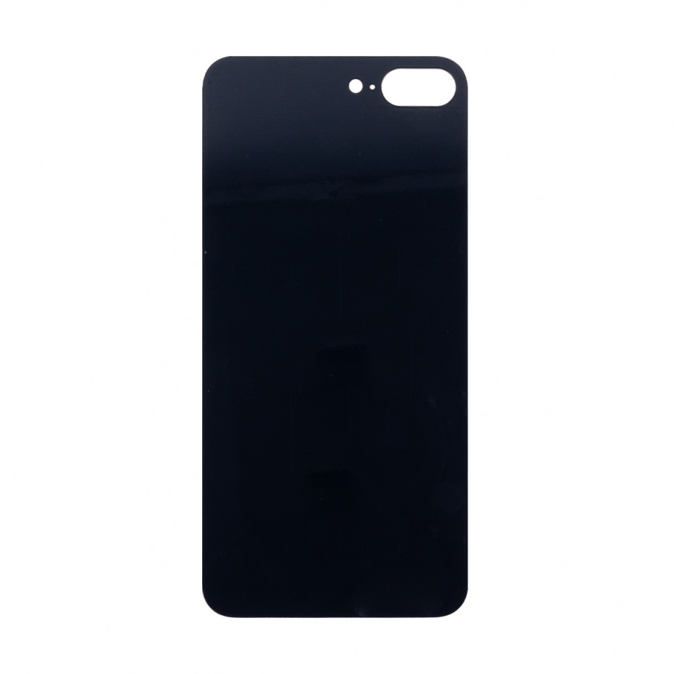 Задняя крышка для iPhone 8 Plus Золото (стекло, широкий вырез под камеру, логотип) - Премиум