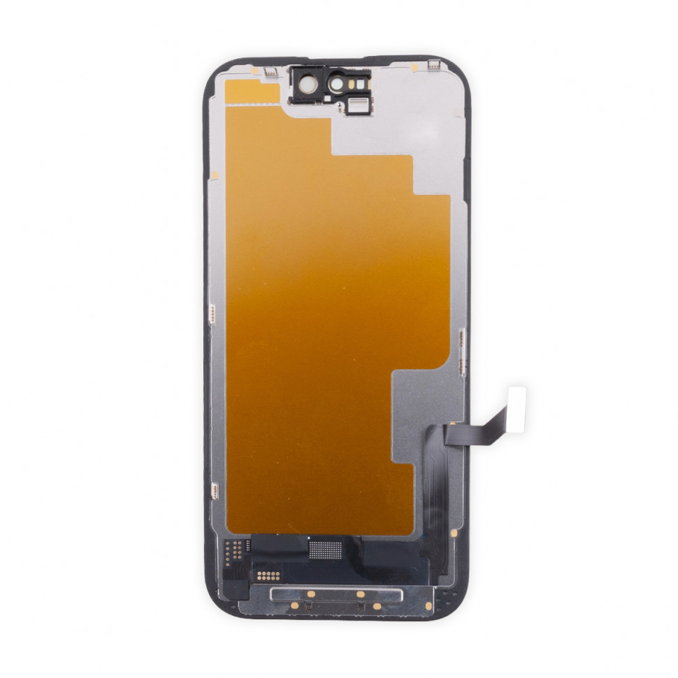 Дисплей для iPhone 15 с тачскрином Черный Hard OLED, Full HD (площадка под IC)