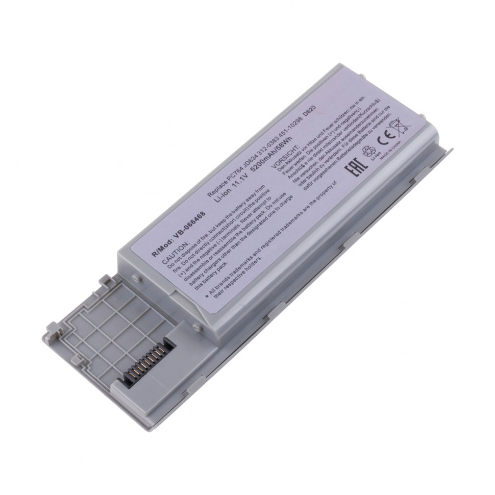 Аккумулятор для ноутбука Dell TC030 (Latitude D620, D630) 5200 mAh