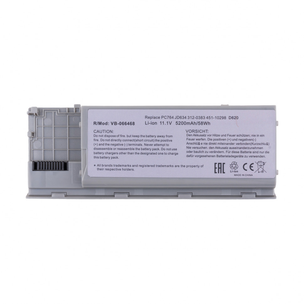 Аккумулятор для ноутбука Dell TC030 (Latitude D620, D630) 5200 mAh