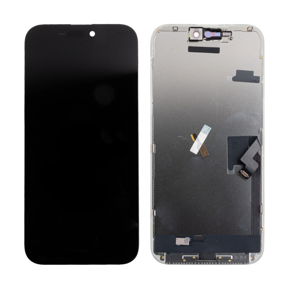 Дисплей для iPhone 16 Pro Max с тачскрином Черный Hard OLED, Full HD (площадка под IC)