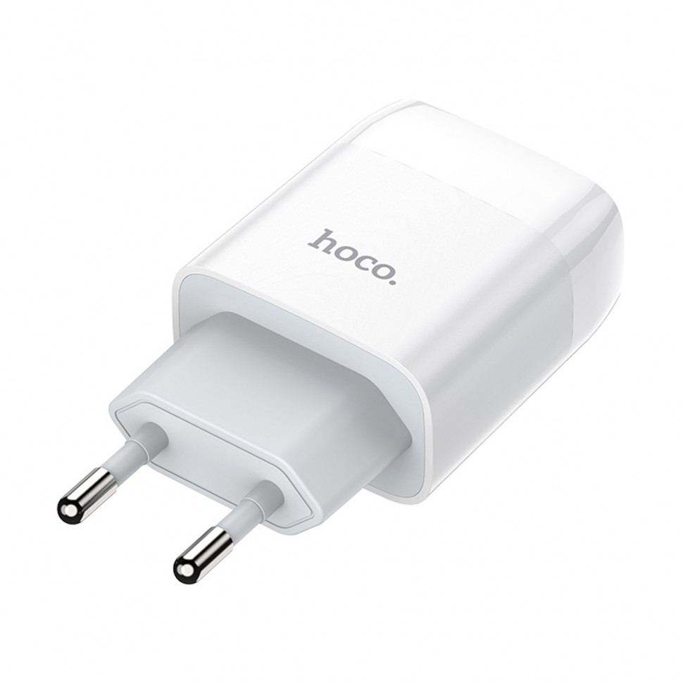 СЗУ USB Hoco C73A (12W, 2 порта) Белый
