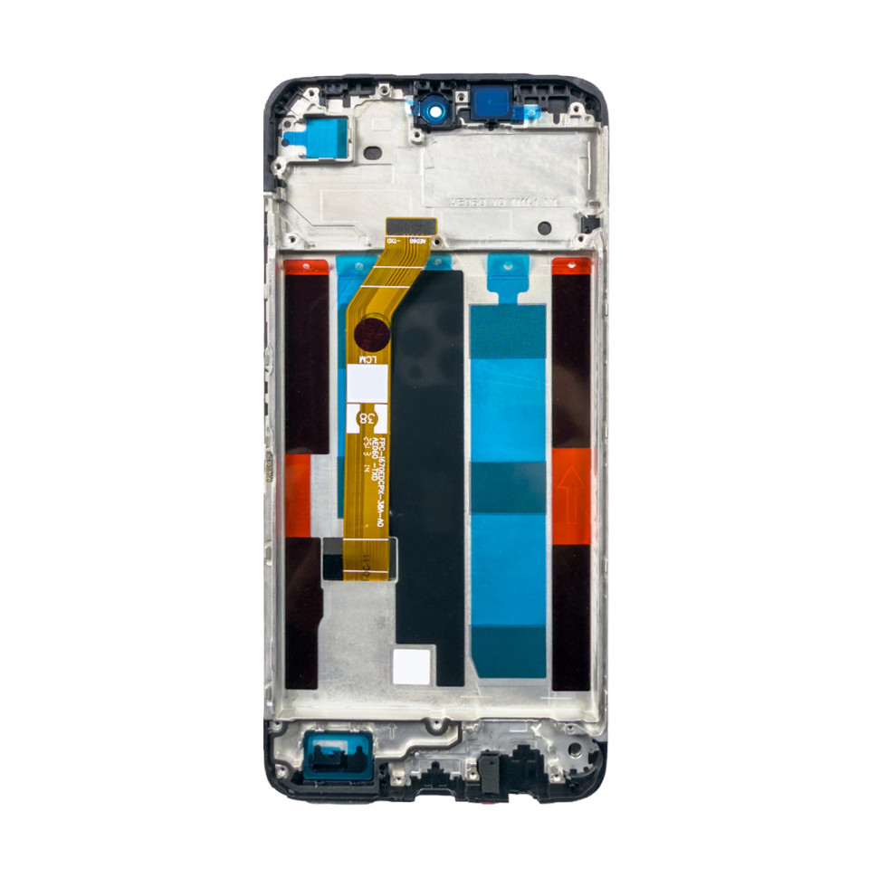 Дисплей с рамкой для Realme C71/P3 Lite 4G Черный Оригинал