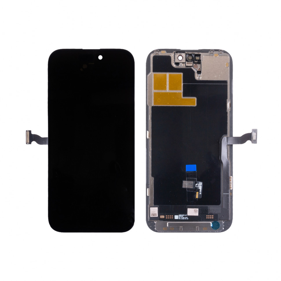 Дисплей для iPhone 14 Pro с тачскрином Черный Hard OLED Стандарт (площадка под IC)