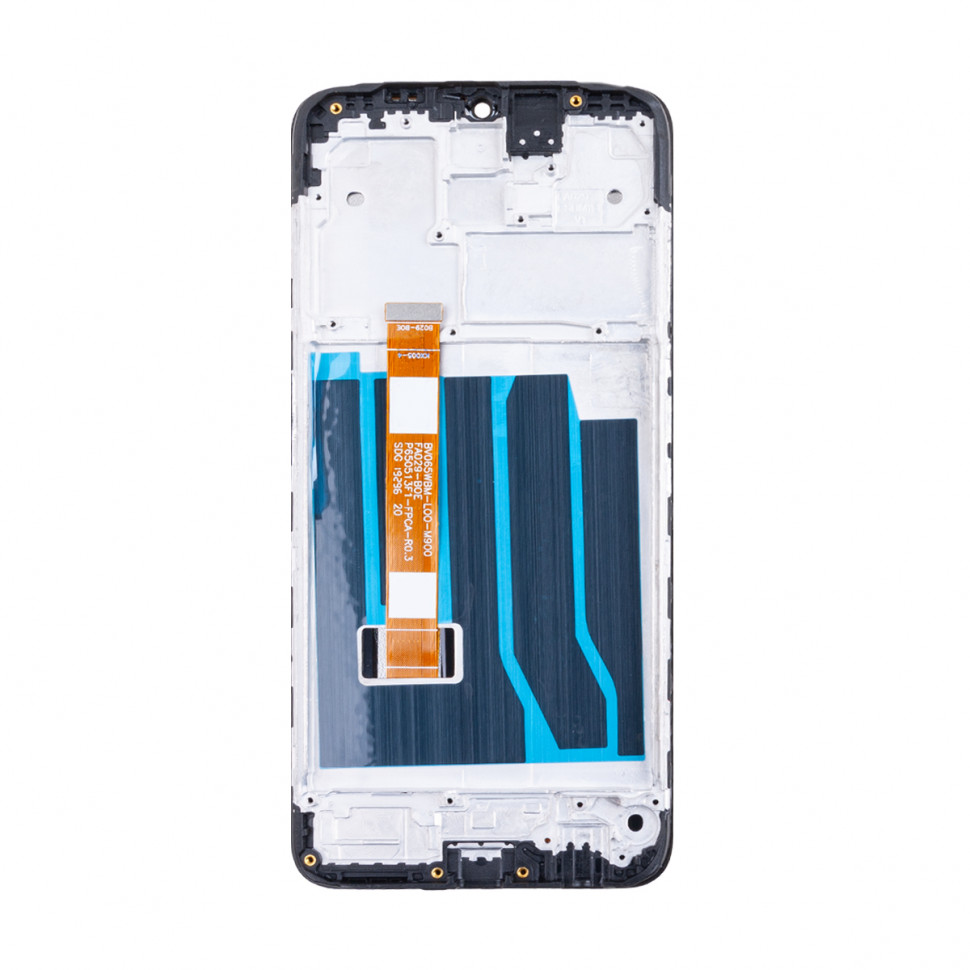 Дисплей с рамкой для OPPO A5 2020 Черный Оригинал