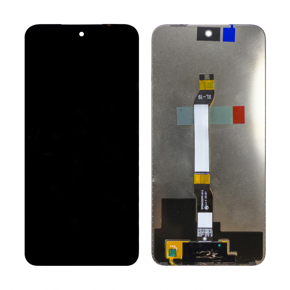 Дисплей для Xiaomi Poco M7 4G/Redmi 15 4G с тачскрином Черный Оригинал