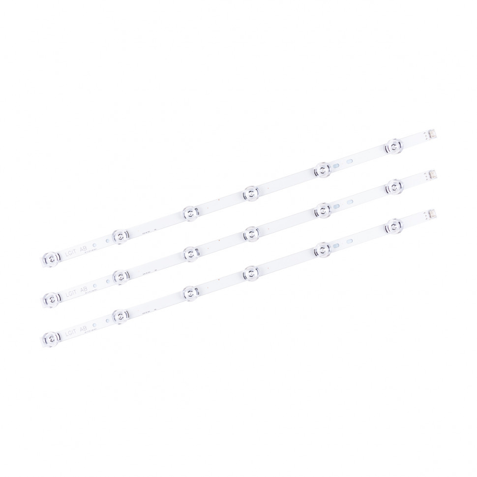 Светодиодная подсветка для телевизоров LG 32" 32LB561V/32LB650V/32LB552U (комплект 3 шт.)