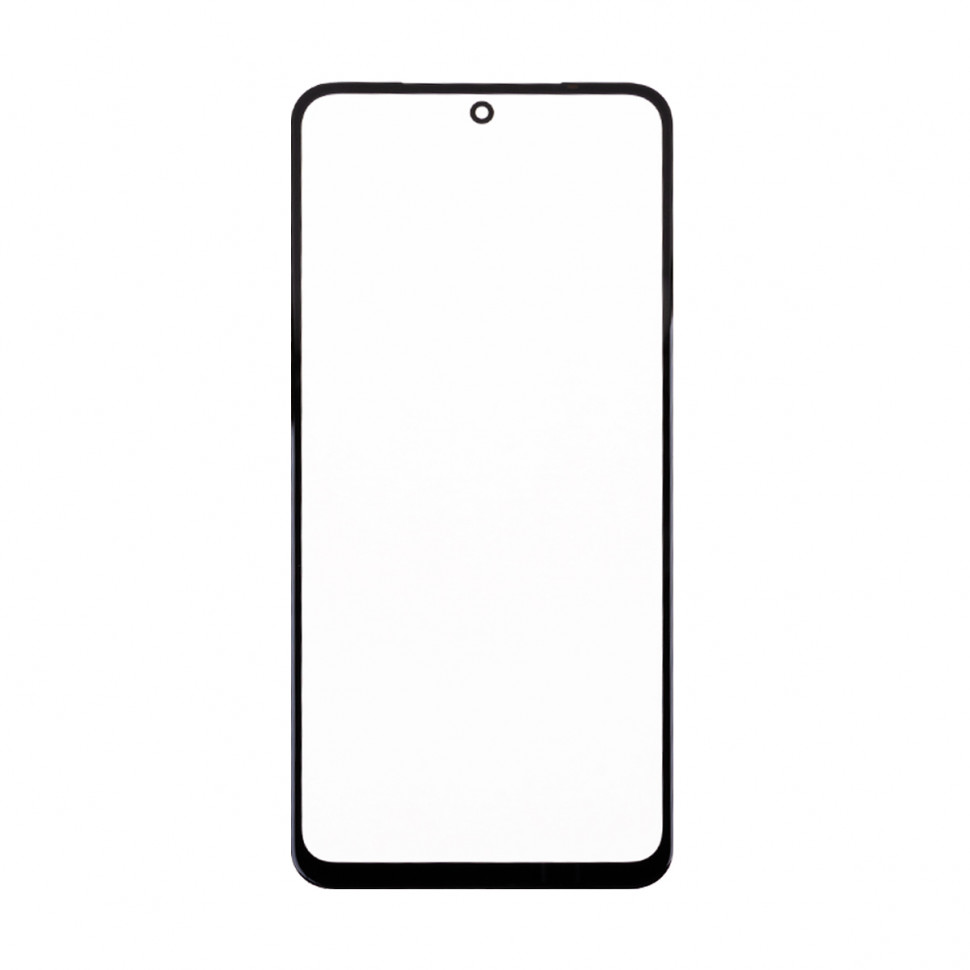 Стекло для Xiaomi Redmi Note 10/10s/Poco M5s с OCA пленкой Черный - (Feaglet)