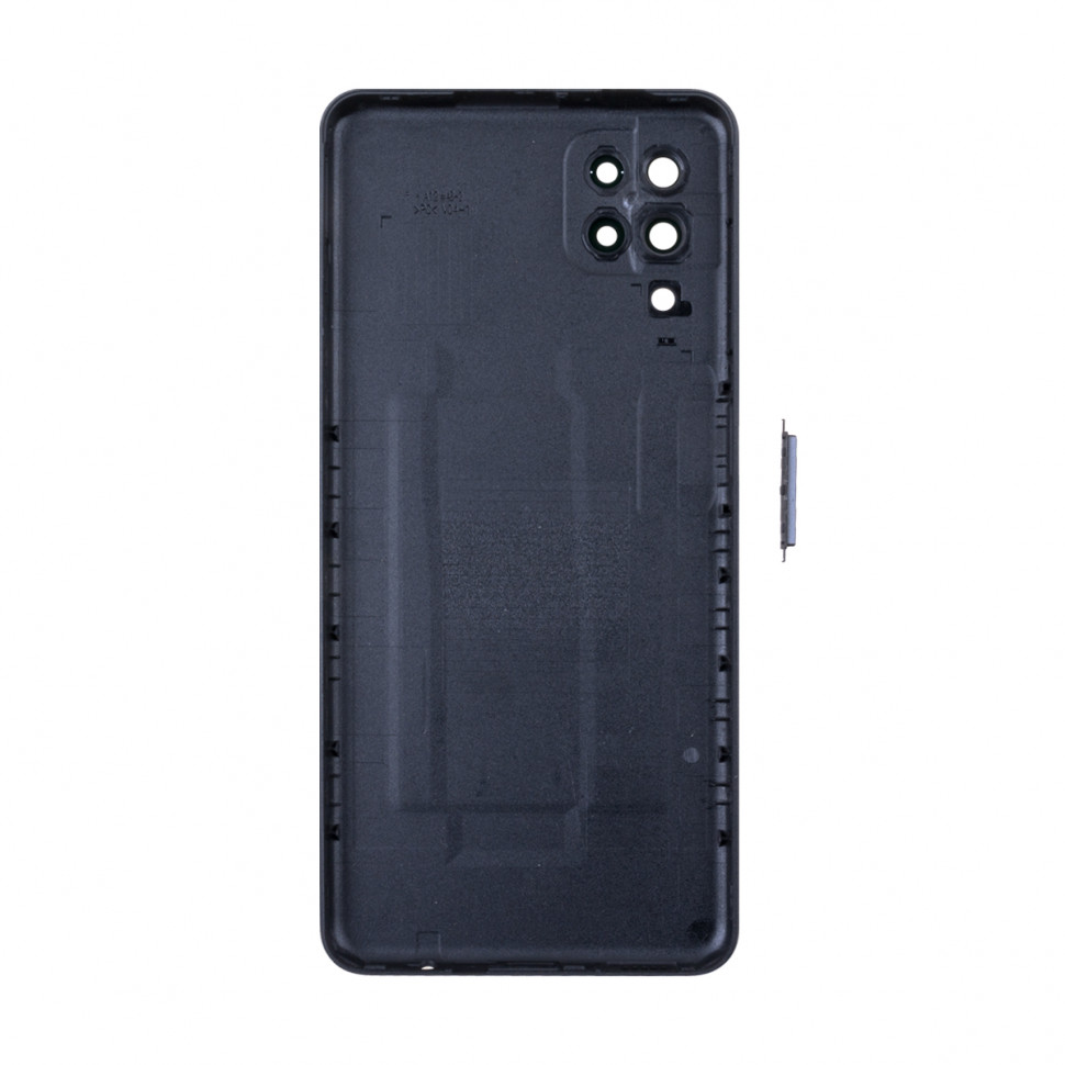 Задняя крышка для Samsung A125F/A127F (A12/A12 Nacho) Черный - Премиум