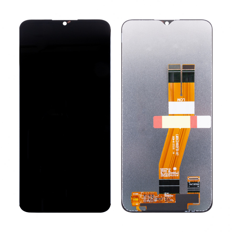 Дисплей для Samsung A042F (A04e) с тачскрином Черный Оригинал