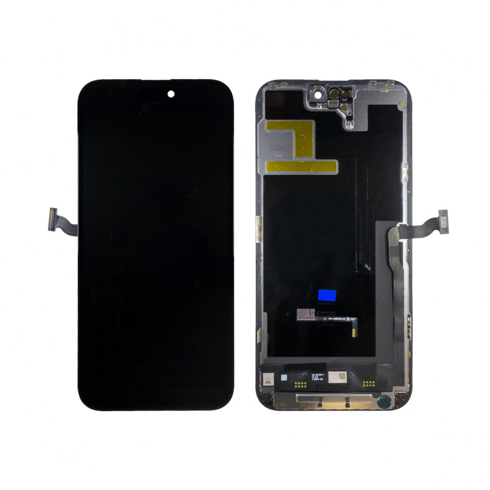 Дисплей для iPhone 14 Pro Max с тачскрином Черный Hard OLED Стандарт (площадка под IC)
