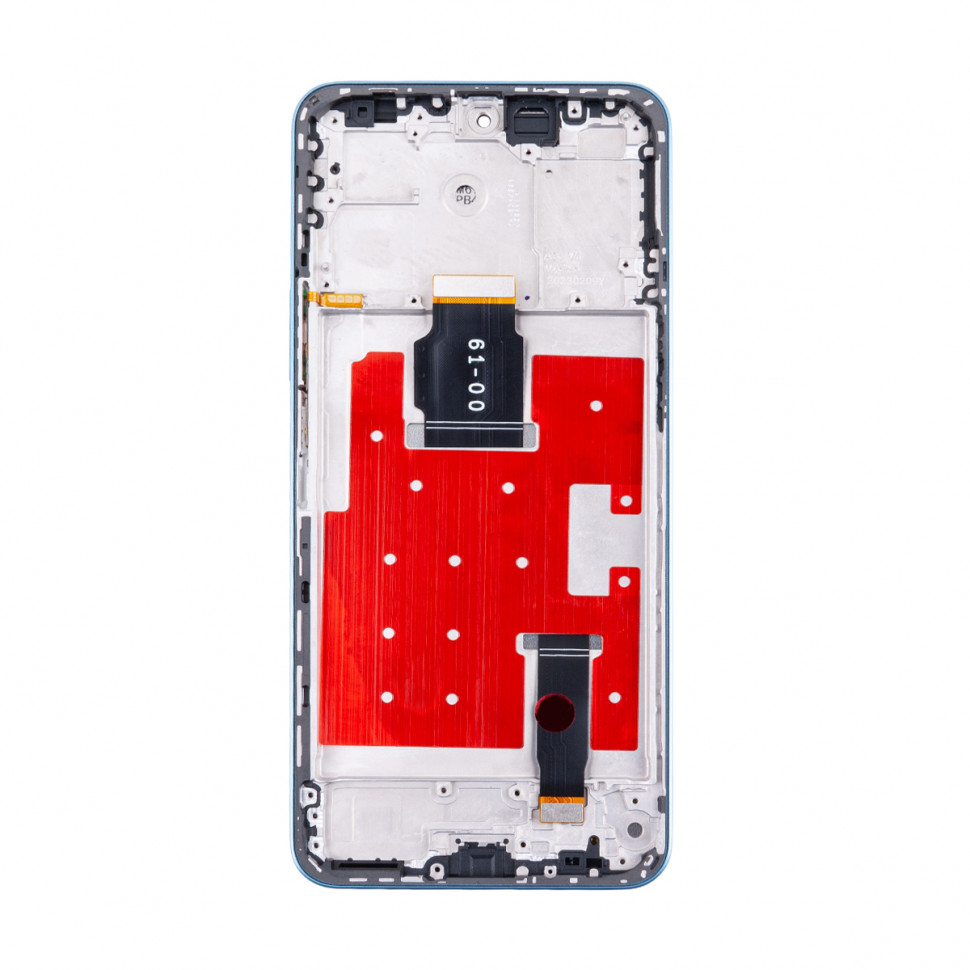 Дисплей с рамкой для Huawei Honor X8a 4G/90 Lite Голубой Оригинал