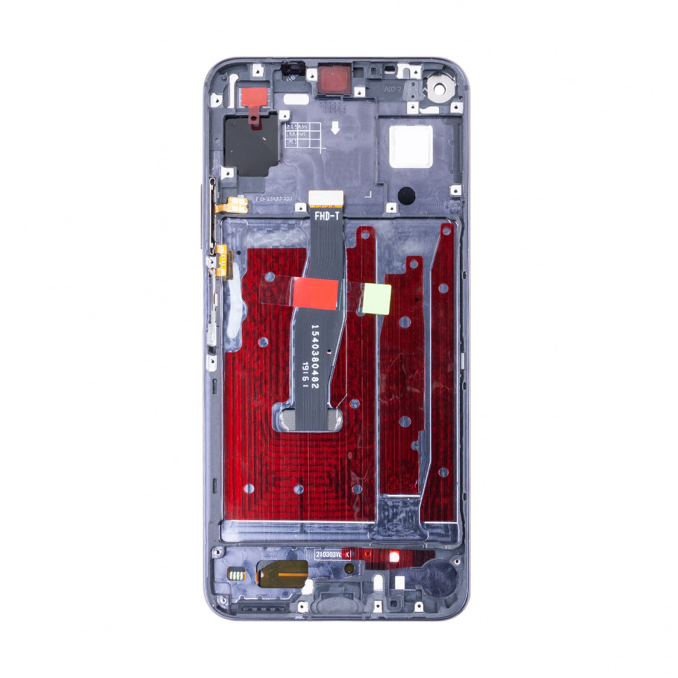 Дисплей с рамкой для Huawei Honor 20/Nova 5T Черный Оригинал