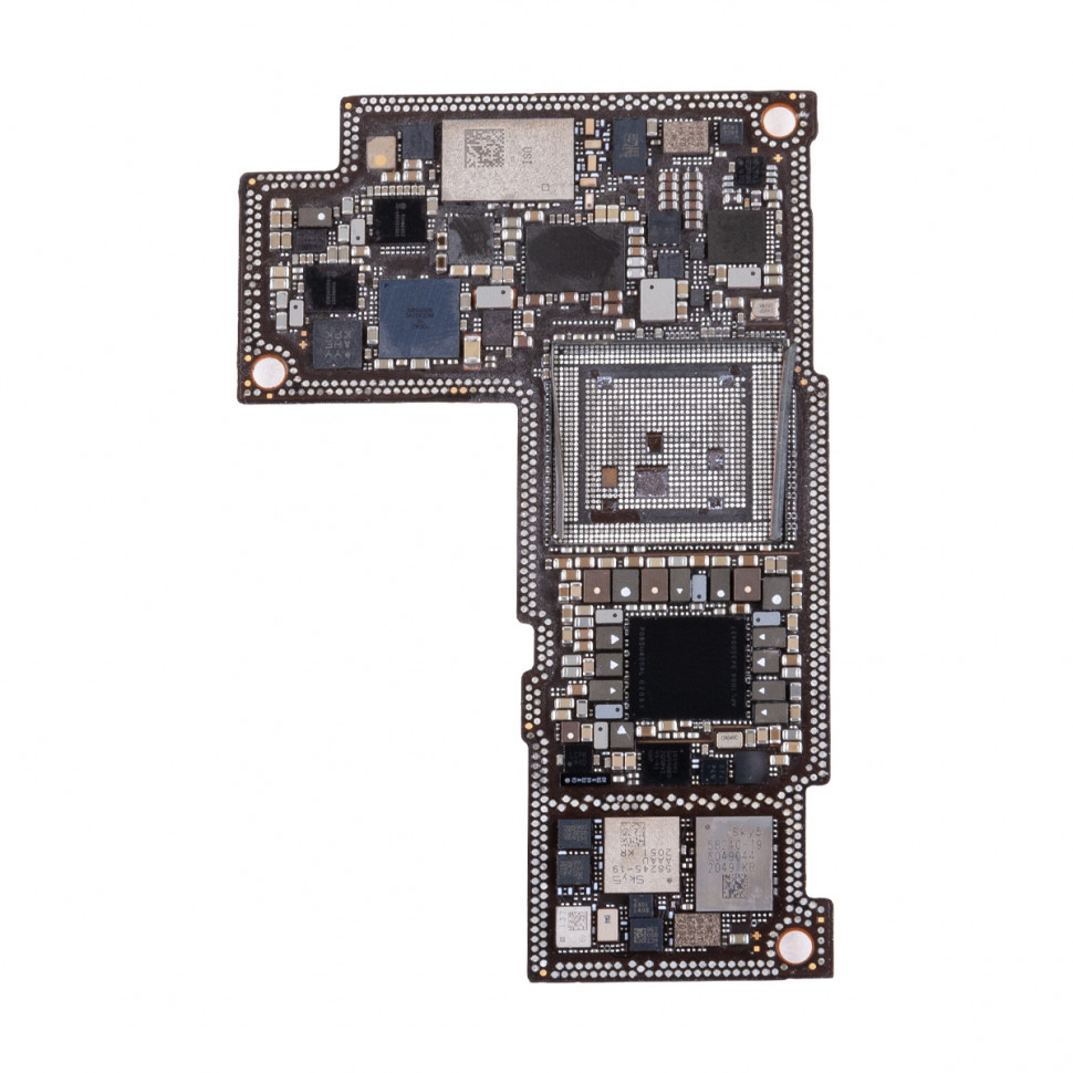 Материнская плата для iPhone 12 Pro Max Sim+E-Sim без микросхем (Верхняя часть)