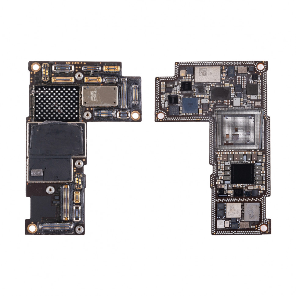 Материнская плата для iPhone 12 Pro Max Sim+E-Sim без микросхем (Верхняя часть)