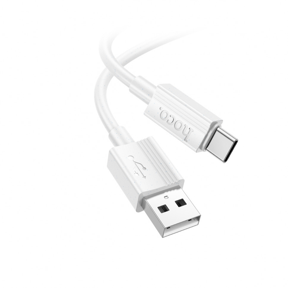 Кабель USB - Type-C Hoco X107 (3A) Белый
