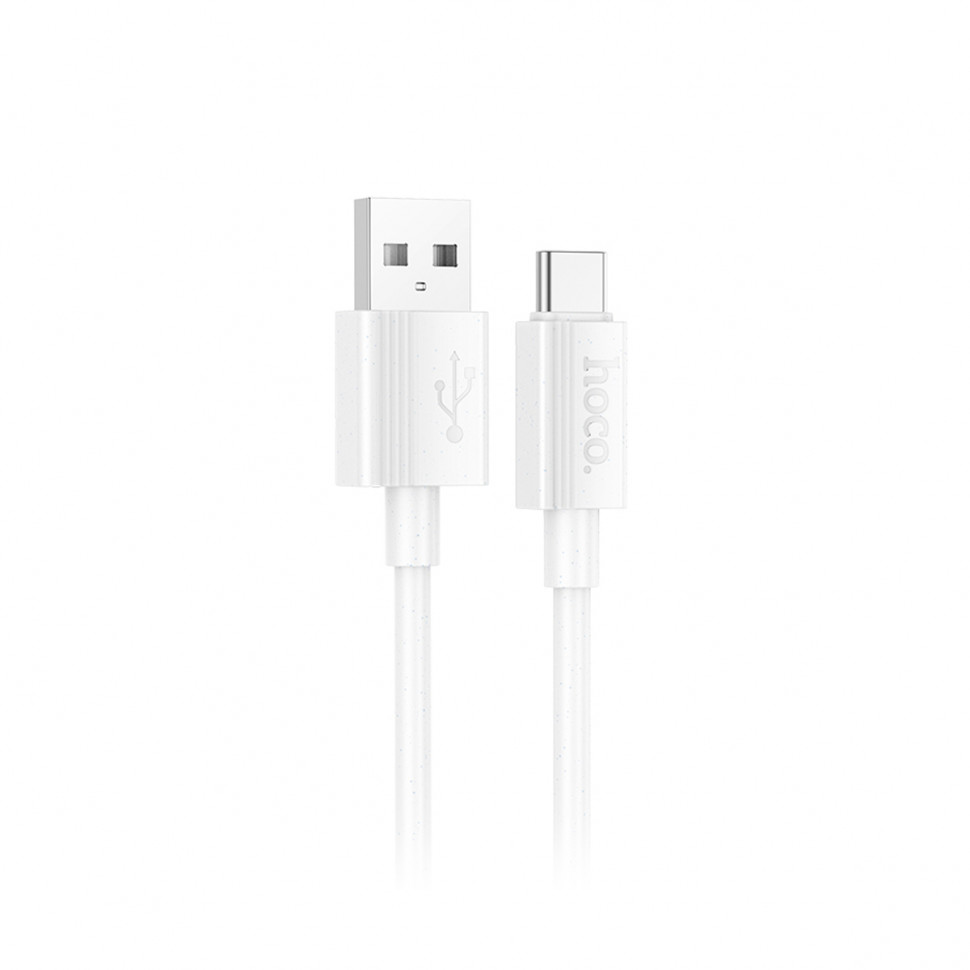 Кабель USB - Type-C Hoco X107 (3A) Белый