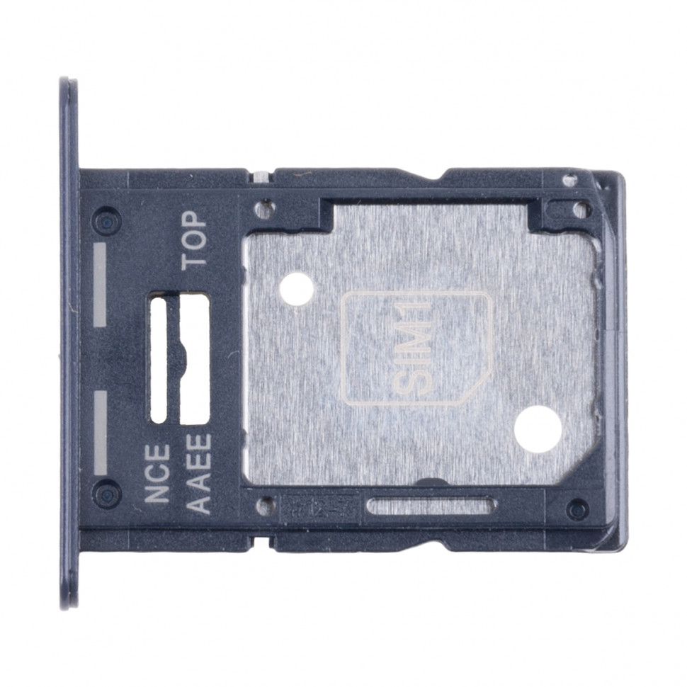 Контейнер SIM для Samsung A155F/A156B (A15 4G/5G) Черный
