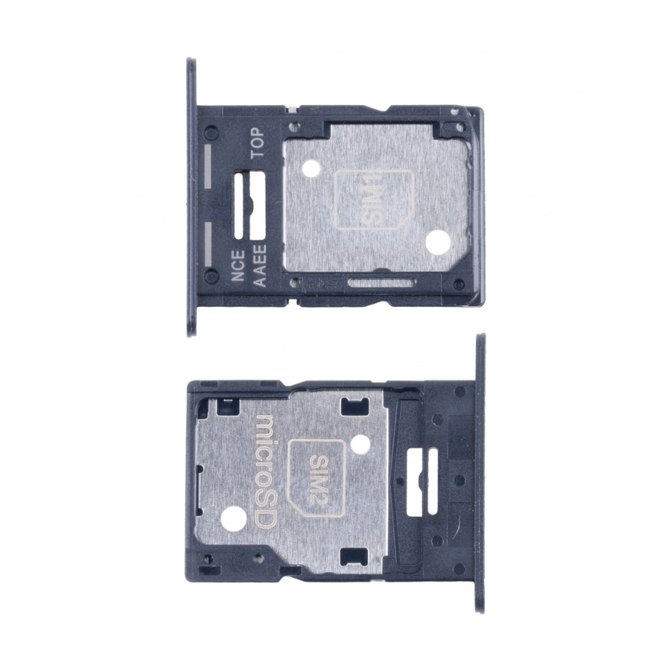 Контейнер SIM для Samsung A155F/A156B (A15 4G/5G) Черный