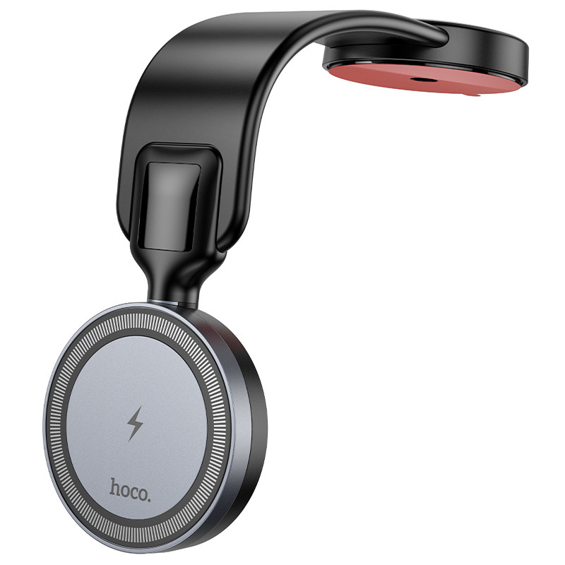 Авто держатель Hoco HW29 (MagSafe 15W, на приборную панель) Черный