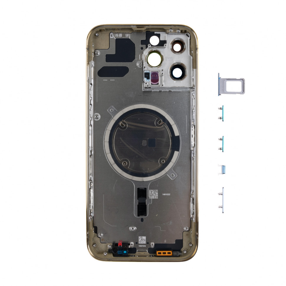 Корпус для iPhone 13 Pro Max (1 Sim) Золото - Премиум