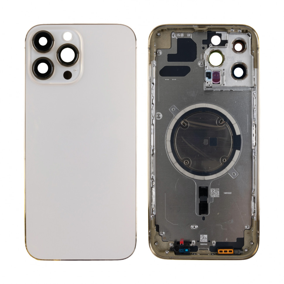 Корпус для iPhone 13 Pro Max (1 Sim) Золото - Премиум