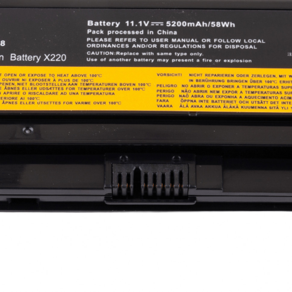 Аккумулятор для ноутбука Lenovo 45N1024 (Thinkpad X220, X220i, X220S, X230, X230) 5300 mAh